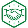 Icon Environmental Shaking Hands